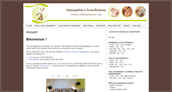 Desktop Screenshot of osteopathietroisrivieres.com